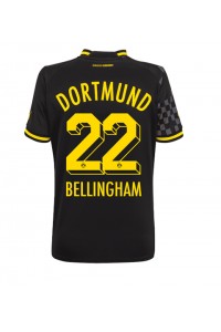 Fotbalové Dres Borussia Dortmund Jude Bellingham #22 Dámské Venkovní Oblečení 2022-23 Krátký Rukáv